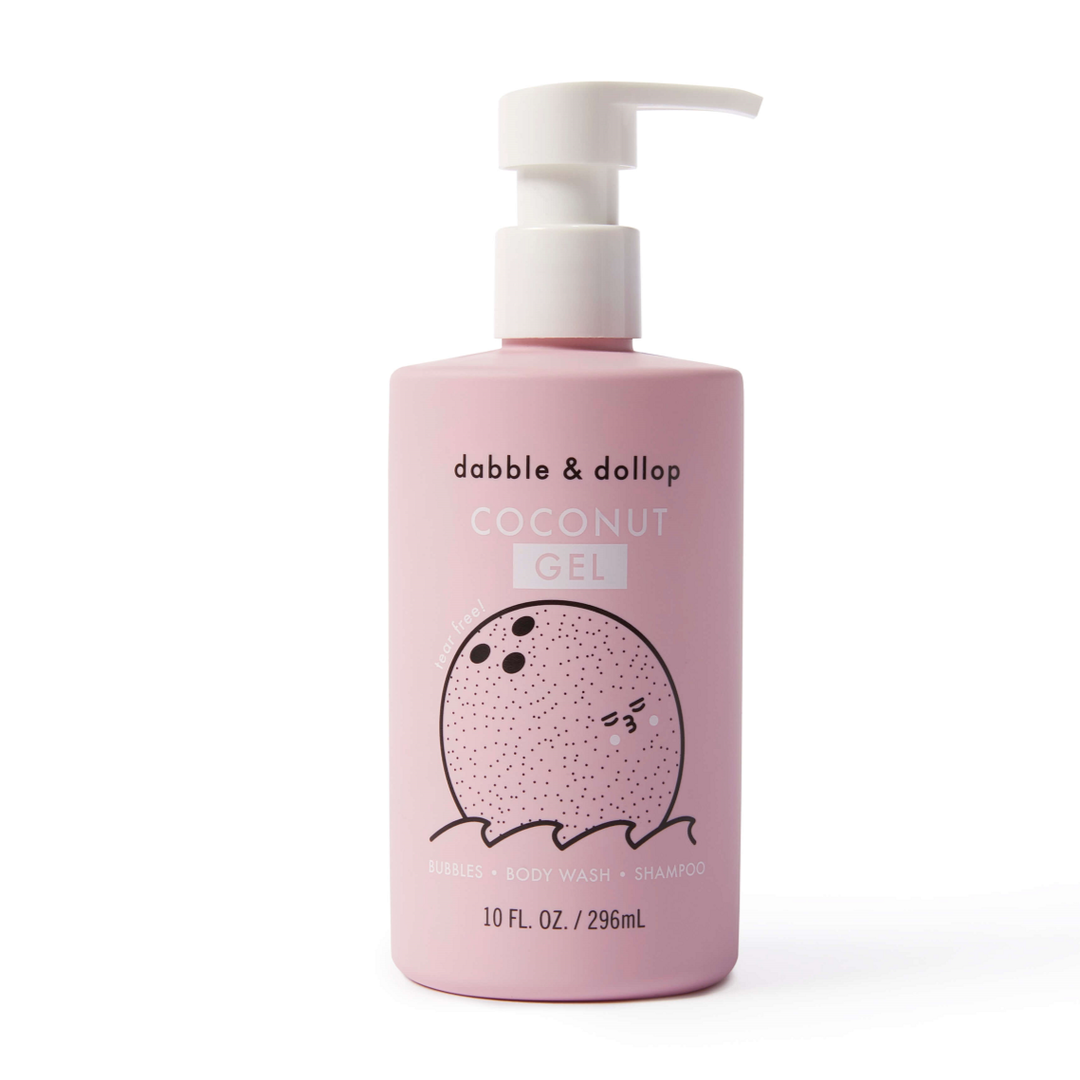 Dabble &amp; Dollop - Coconut Shampoo, Bubble Bath &amp; Body Wash