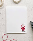 Christmas notepad: Santa