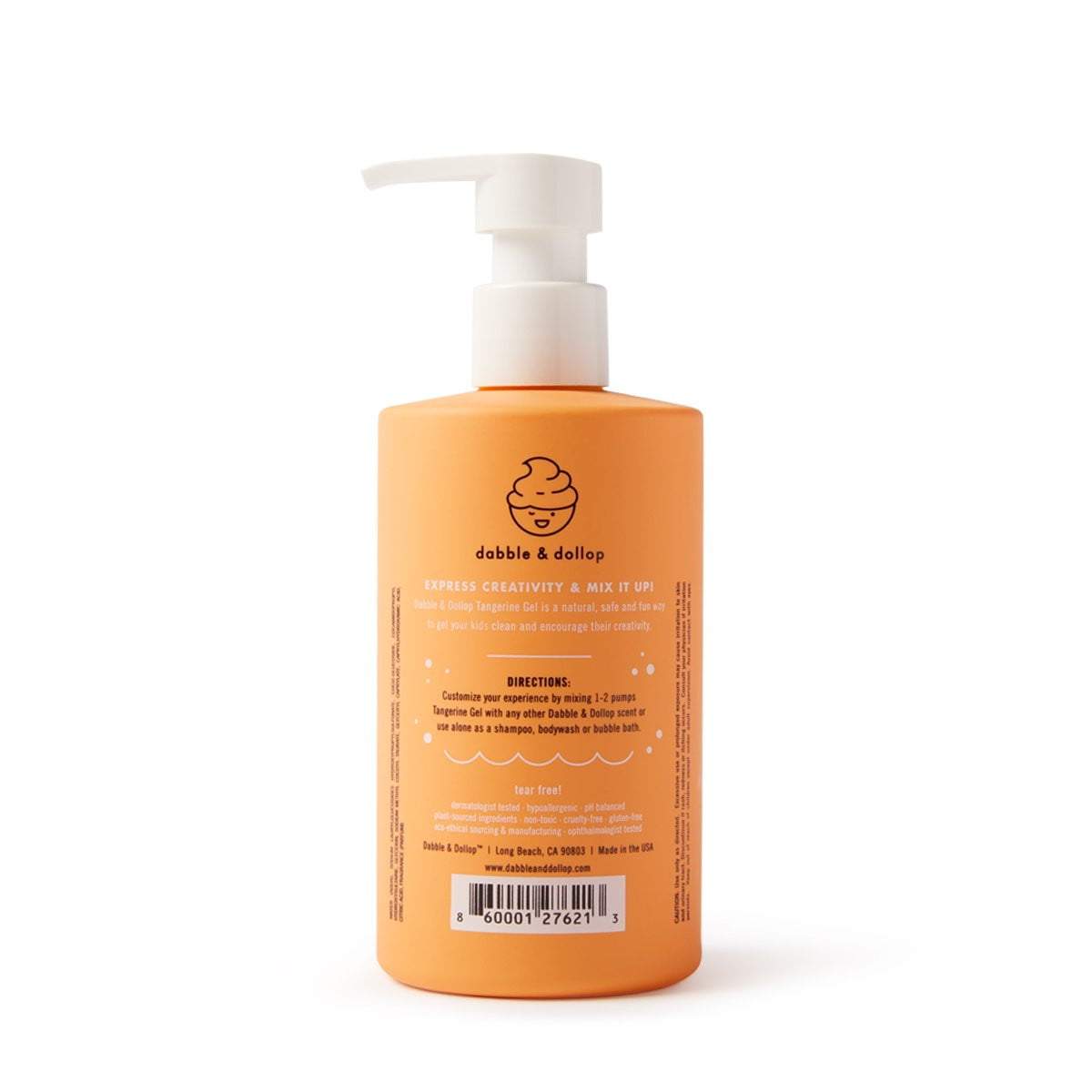 All-Natural Tangerine Shampoo, Body Wash &amp; Bubbles