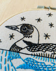 Loon Complete Embroidery Kit