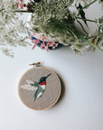 Hummingbird Embroidery Kit