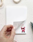 Christmas notepad: Santa