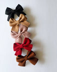 Little bow clippies (15 colors): Light, Loose