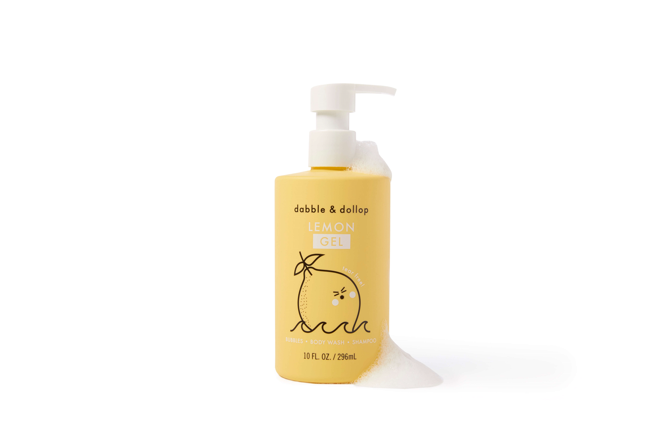 All-Natural Lemon Shampoo, Body Wash &amp; Bubbles