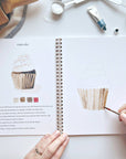 Baking watercolor workbook