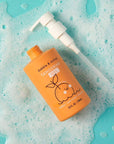 All-Natural Tangerine Shampoo, Body Wash & Bubbles