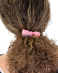 TWO TONED BOW SLICK BACK PONYTAILS (PACK OF 3)