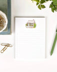 Checklist notepad: Gingham mug