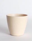 4" Decorative Biodegradable Pot for Plants: Orange