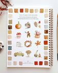 Autumn watercolor workbook