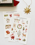 Santa's Workshop Sticker Sheets