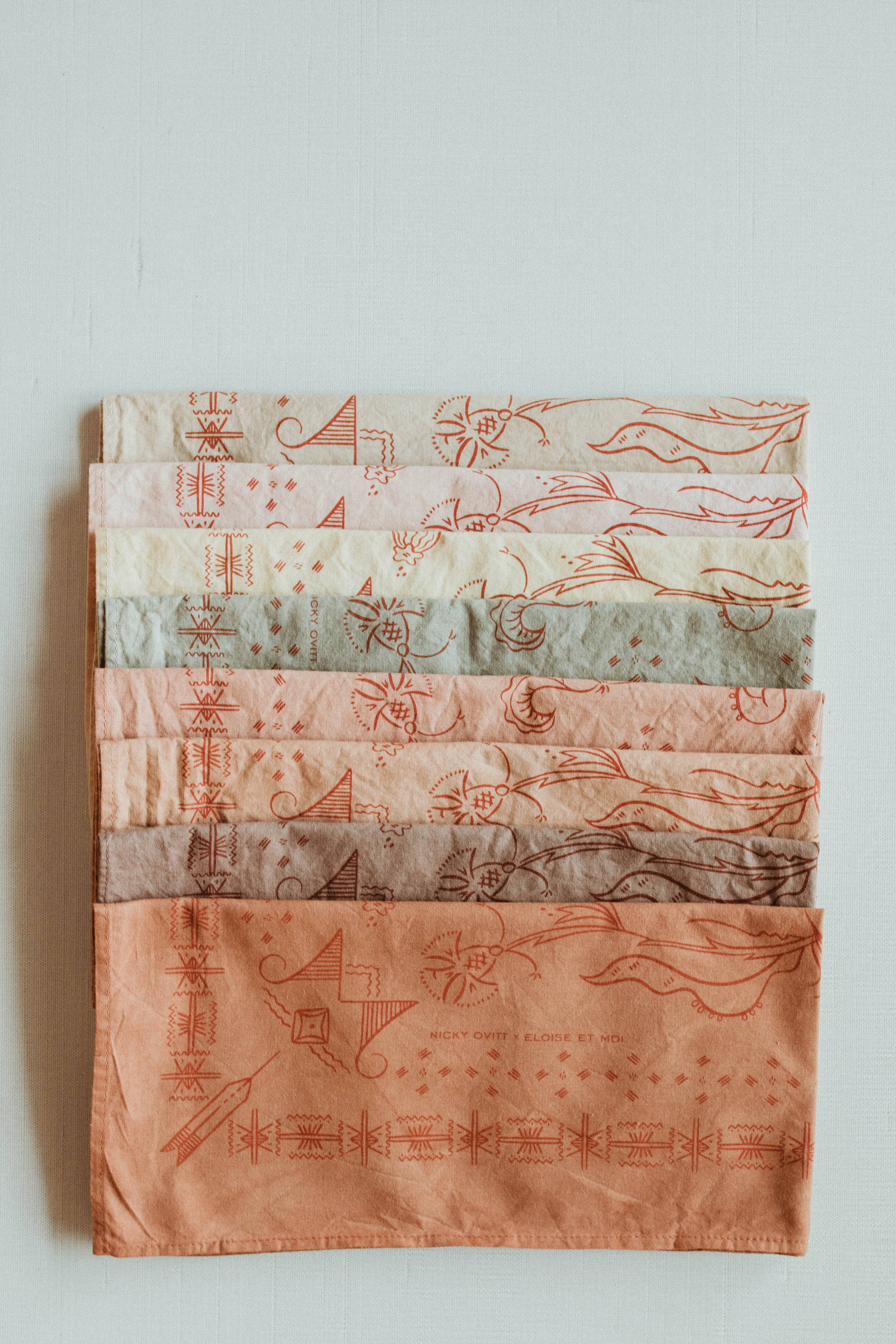 Plant dyed Premium Cotton Bandana