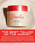 Tallow Face Balm | Natural Blue Tansy Skincare Moisturizer