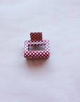 MINI CHECKERED SQUARE CLAWS