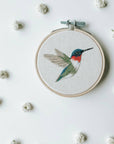 Hummingbird Embroidery Kit