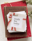 Christmas gift truth for today cards