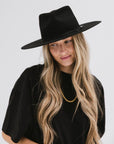 Emery Teardrop Fedora - Gigi Pip