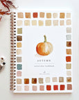 Autumn watercolor workbook