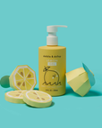 All-Natural Lemon Shampoo, Body Wash & Bubbles