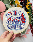 French Hen Complete Embroidery Kit