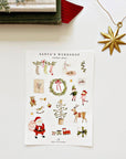 Santa's Workshop Sticker Sheets