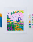 Cherry Blossoms by Hebe Studio Paint by Numbers Unframed Mini