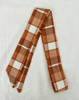 Plaid Twilly Hat Scarf