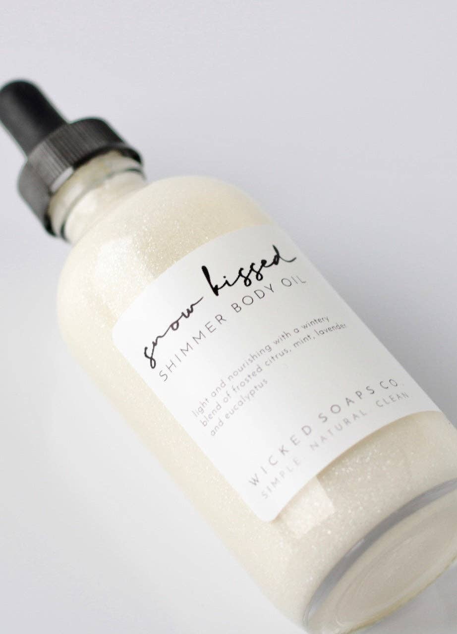 Snow Kissed Shimmer Body Oil