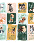 2025 Stump Calendar - Furry Friends Dogs