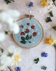 Wild Strawberries Embroidery Kit