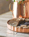 Copper Embossed Serving Tray