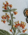 Monarchs & Milkweeds Embroidery Kit