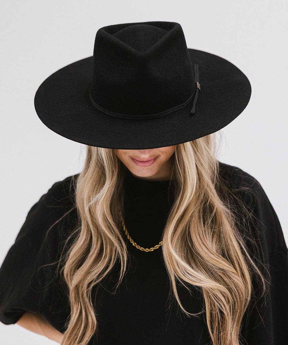 Emery Teardrop Fedora - Gigi Pip