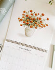 2025 Watercolor Bouquets Calendar