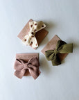 Little bow clippies (15 colors): Light, Loose