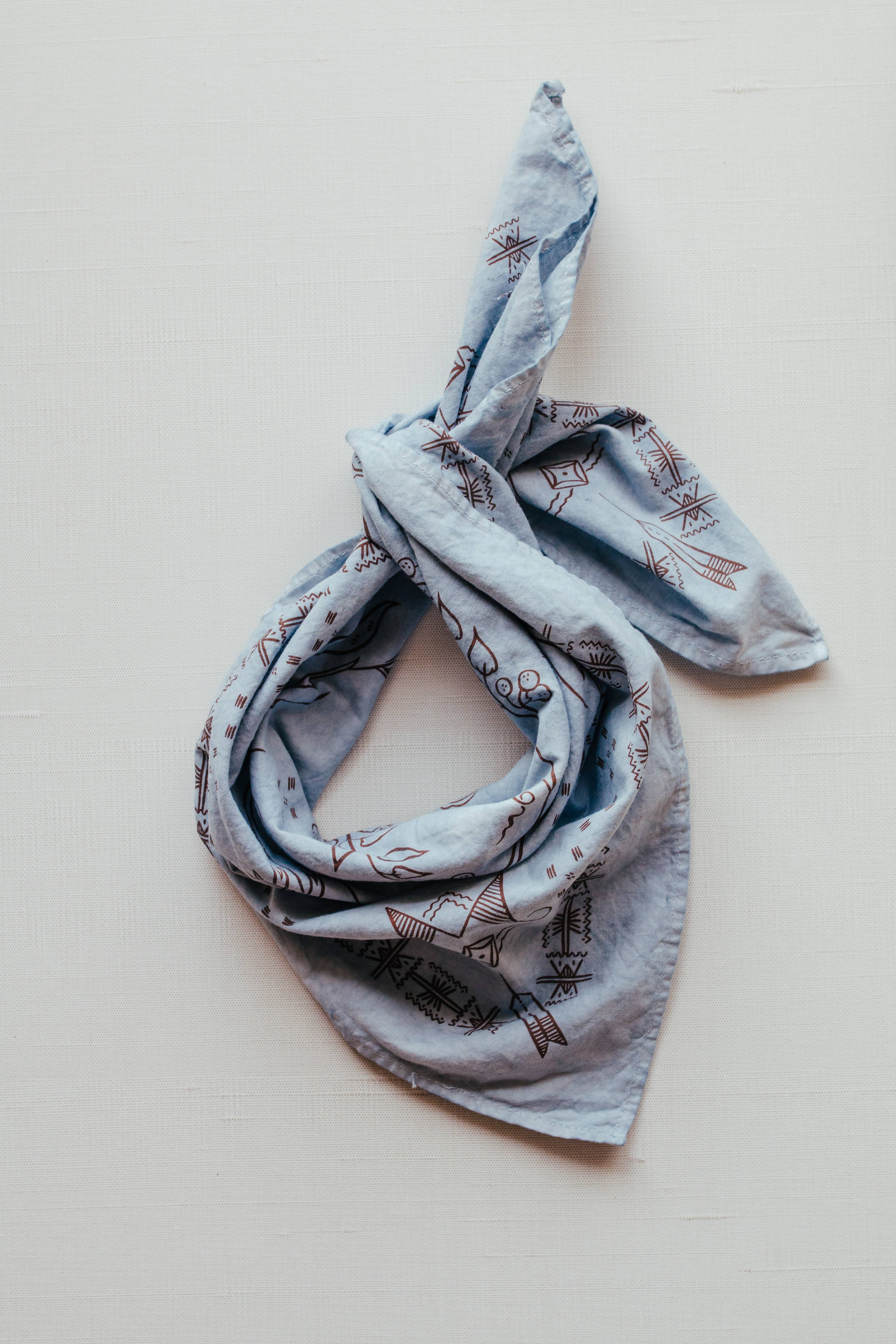 Plant dyed Premium Cotton Bandana