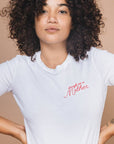 Tough as a Mother | Embroidered T-shirt