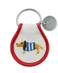 Patch Keychain - Sweater Dog