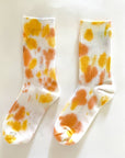 Daisy Tie-dye Dressy Socks (Women's)