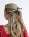 TWO TONED BOW SLICK BACK PONYTAILS (PACK OF 3)