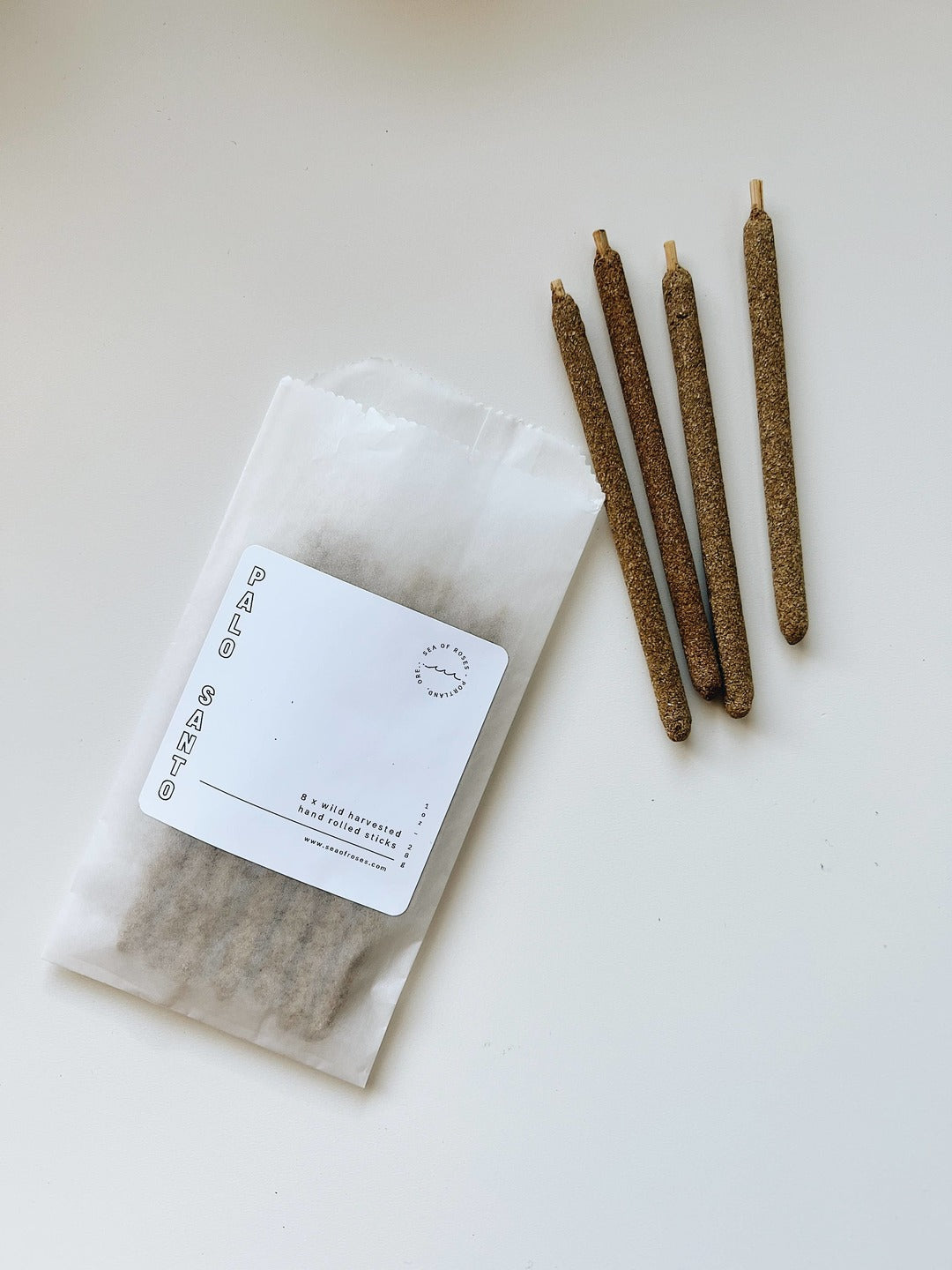 Palo santo hand rolled incense